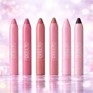 Doll 10 Shades of Possibilities Lip Collection Set – Peptide Plump & pH Adaptive